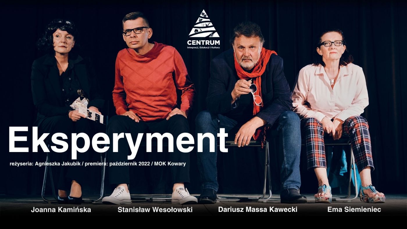 „Eksperyment” – spektakl dla dorosłych