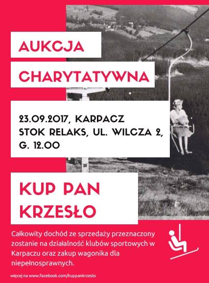 KUP PAN KRZESŁO - Aukcja historycznych krzeseł kolejki linowej Zbyszek w Karpaczu