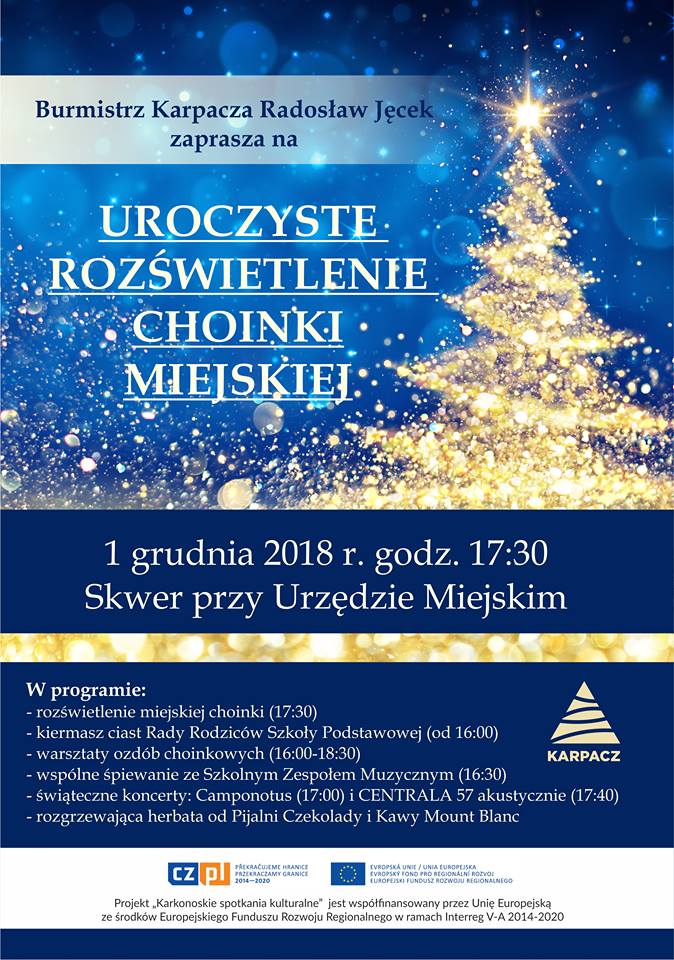 Uroczyste Rozświetlenie Choinki Miejskiej