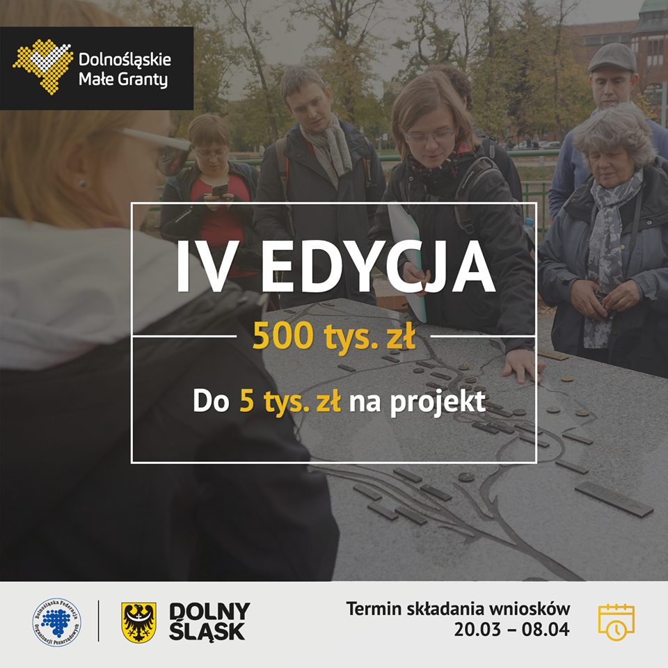 Rusza IV edycja programu obywatelskiego Dolnośląskie Małe Granty