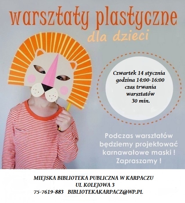 Warsztaty plastyczne dla dzieci 