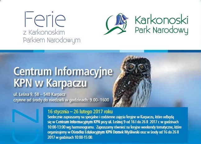 Ferie z Karkonoskim Parkiem Narodowym