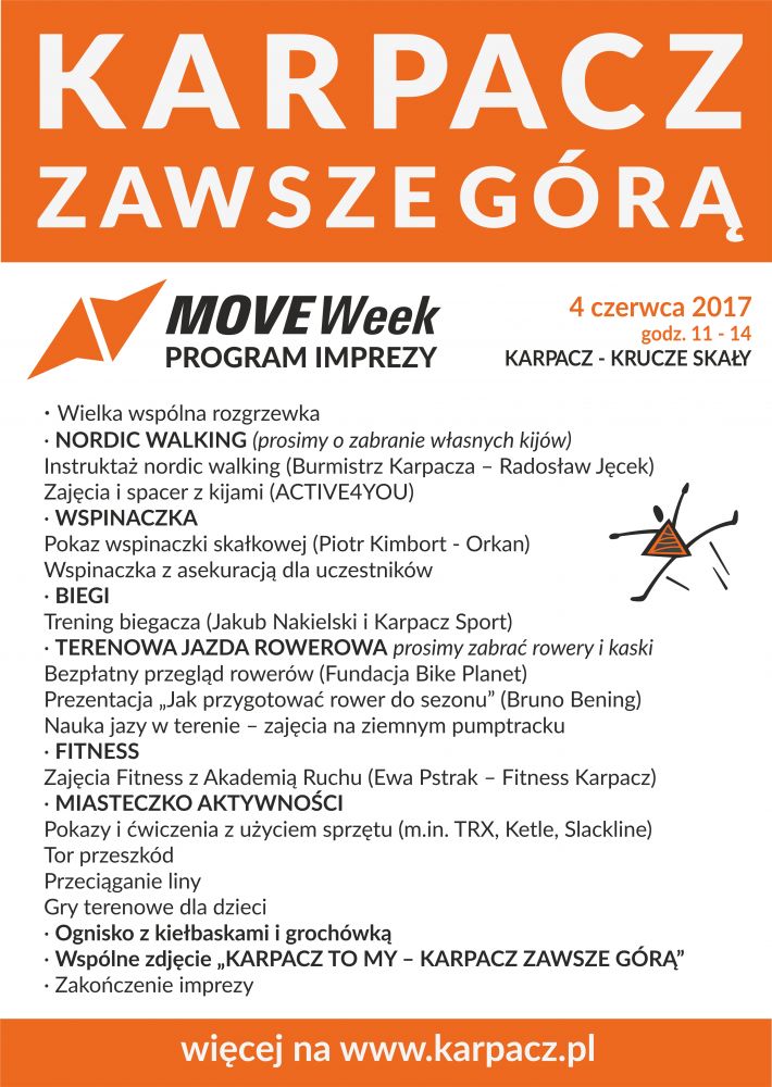 KARPACZ ZAWSZE GÓRĄ – MOVE WEEK już dziś!