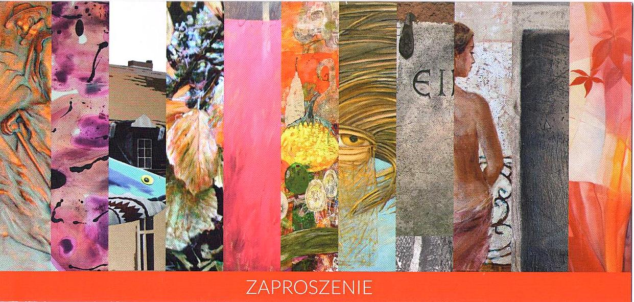 Zaproszenie na wernisaż wystawy pleneru malarskiego