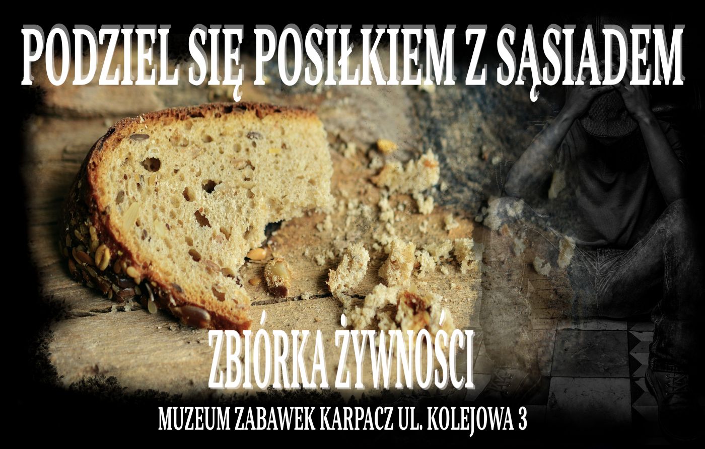 Zbiórka żywności Podziel się posiłkiem z sąsiadem