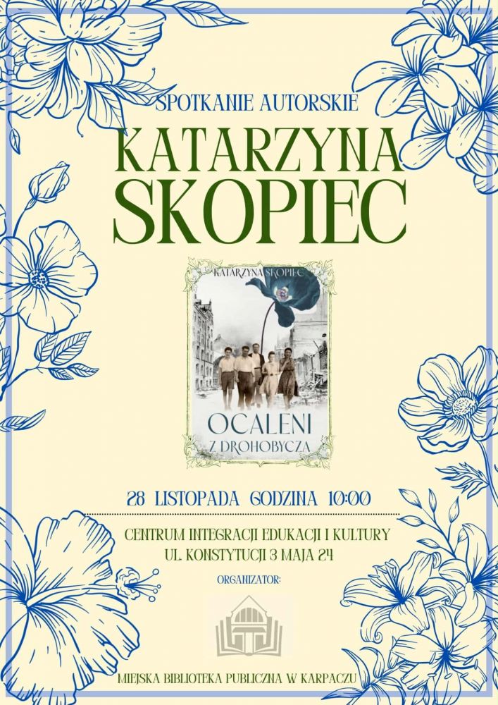 Spotkanie autorskie z Katarzyną Skopiec