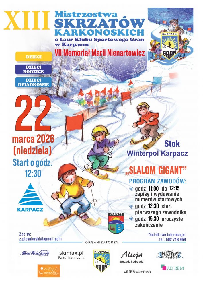 XIII Mistrzostwa Skrzatów Karkonoskich – Karpacz 2026