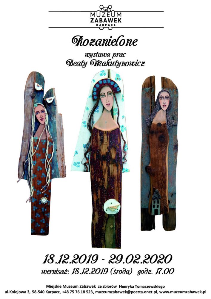 Wernisaż wystawy Beaty Makutynowicz pn. Rozanielone