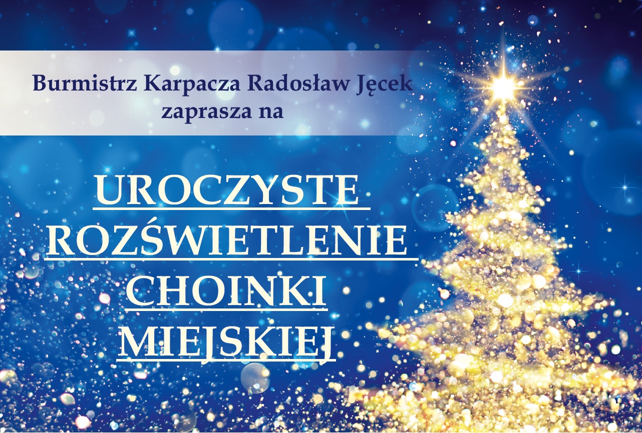 Uroczyste Rozświetlenie Choinki Miejskiej