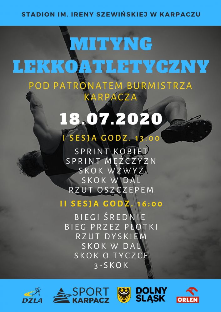 Mityng Lekkoatletyczny pod patronatem Burmistrza Karpacza