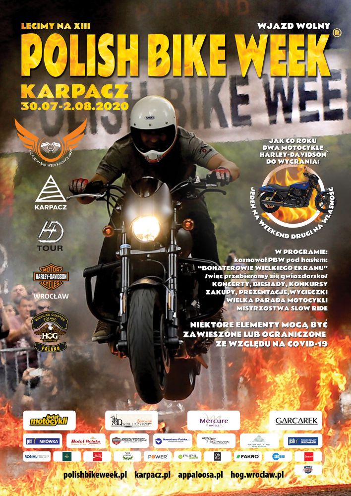 XIII Polish Bike Week - Piknik Entuzjastów Harley Davidson