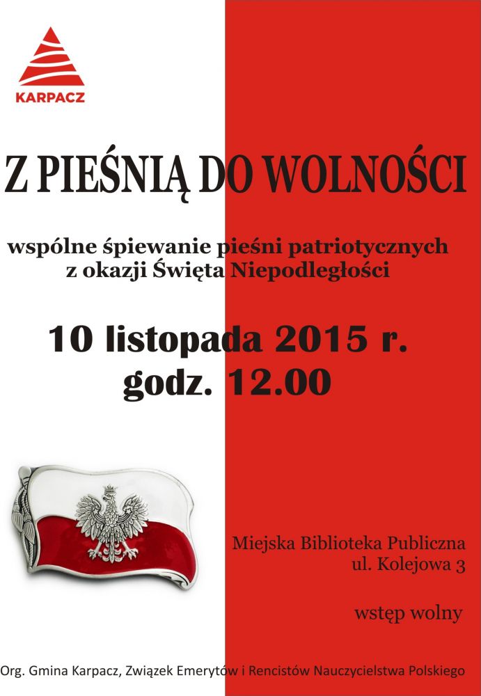 Z Pieśnią do Wolności