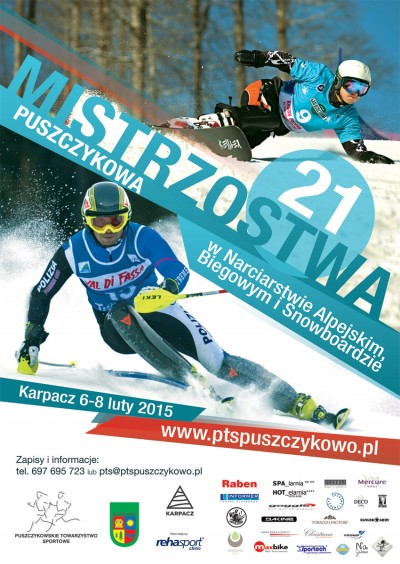 21 Mistrzostwa Puszczykowa w Narciarstwie Alpejskim, Biegowym i Snowboardzie 