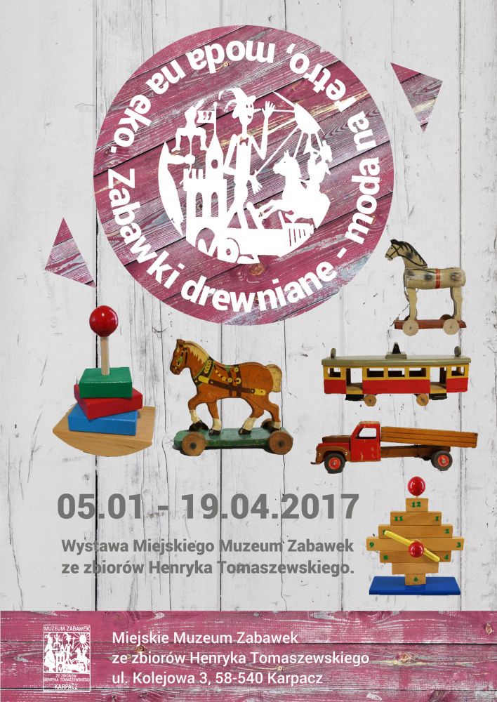 Zabawki drewniane - moda na retro, moda na eko