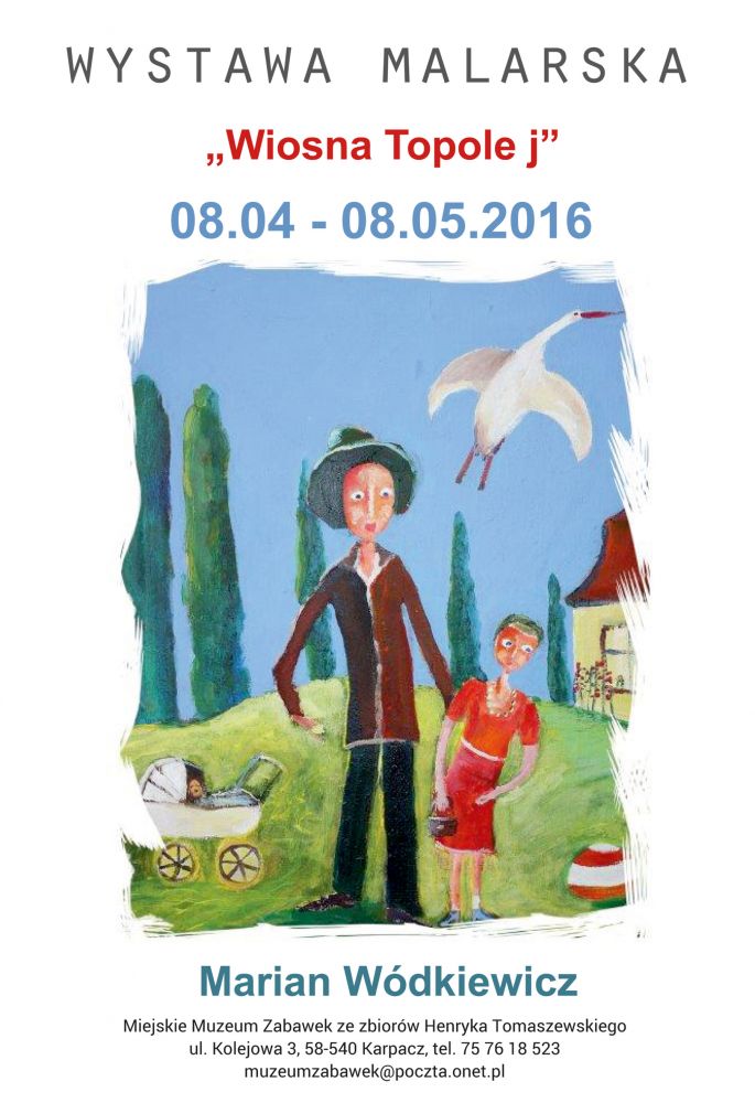 Wystawa Malarstwa Wiosna Topole j