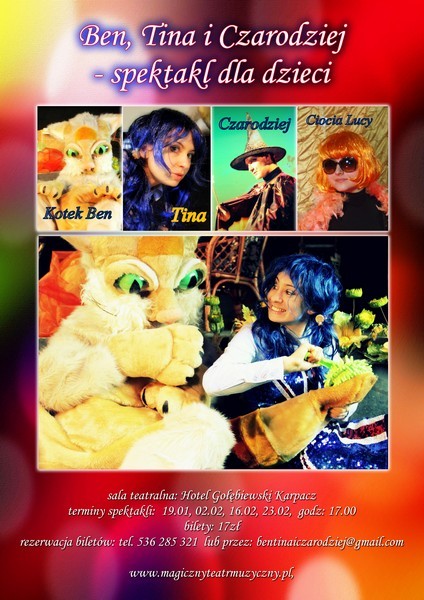 Ben, Tina i czarodziej ...