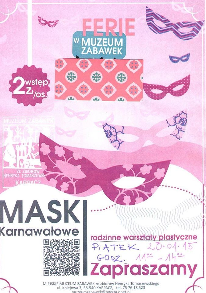 Ferie w Miejskim Muzeum Zabawek