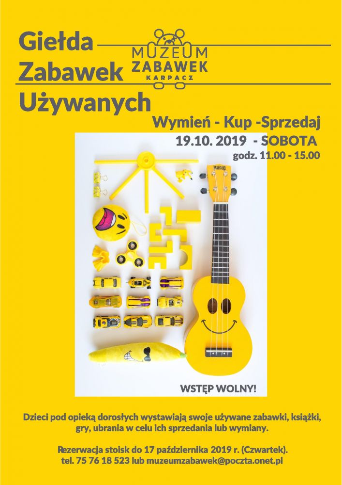 Giełda w Muzeum Zabawek