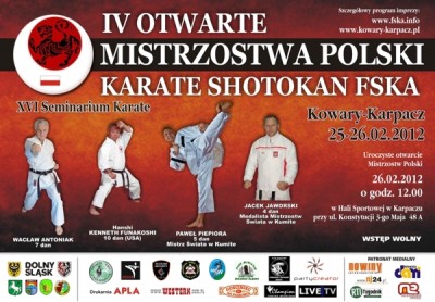 IV Otwarte Mistrzostwa Polski Karate Shotokan FSKA 