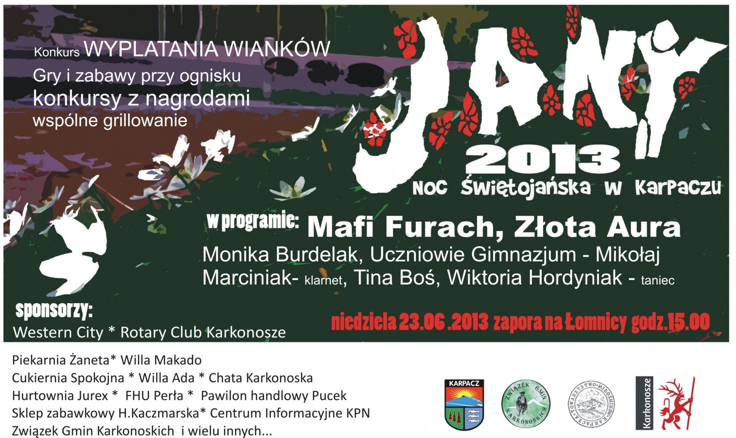 Jany 2013- Noc Świętojańska nad Wodospadem 