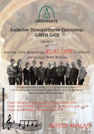  Koncert Chóru kameralnego Psallite z Holandi w Kościółku Wang