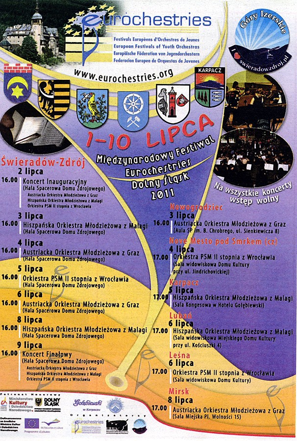 Koncert Hiszpańskiej Orkiestry Młodzieżowej z Malagi