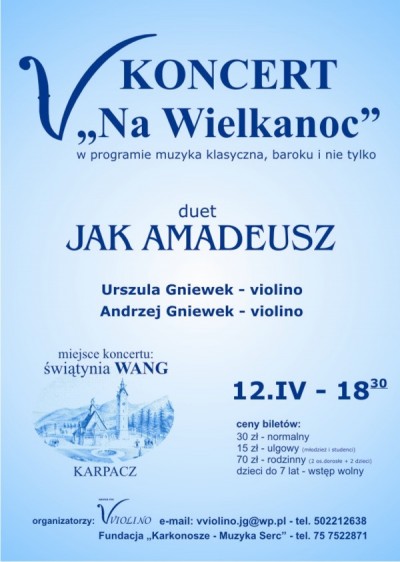 Koncert Na Wielkanoc