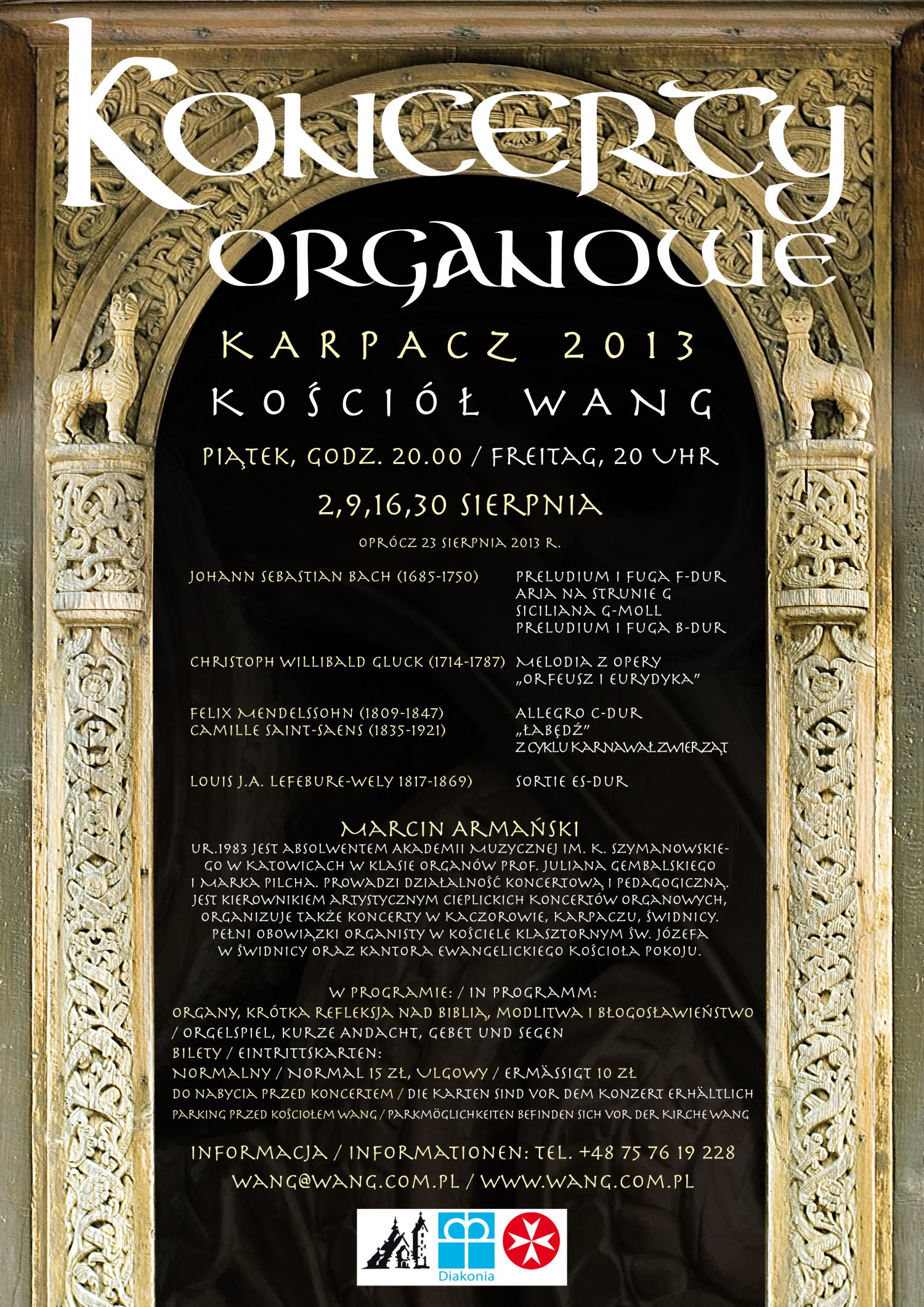  Koncerty organowe w Kościele Wang