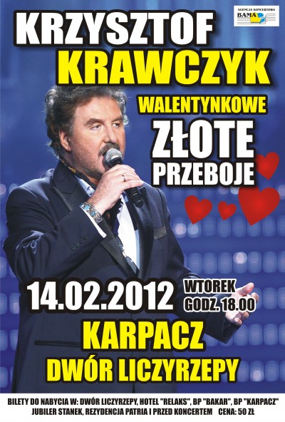 Krzysztof Krawczyk- Walentynkowe  Złote Przeboje