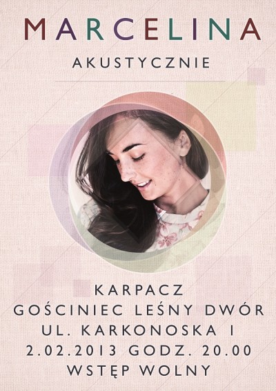 Marcelina Akustycznie - KONCERT