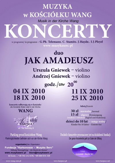 Muzyka w Kościółku Wang