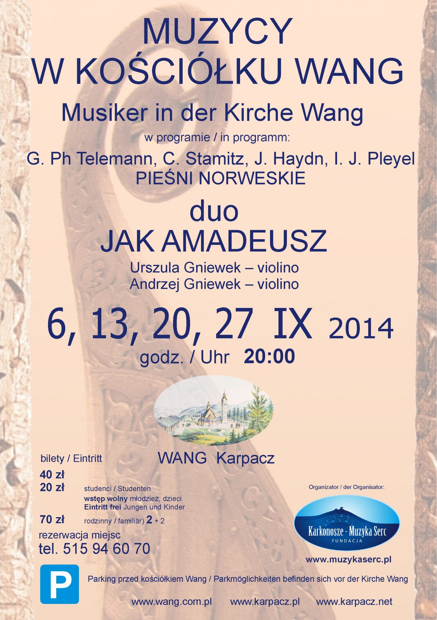 Muzyka w Kościółku Wang