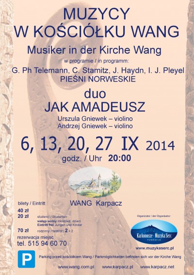 Muzyka w Kościółku Wang