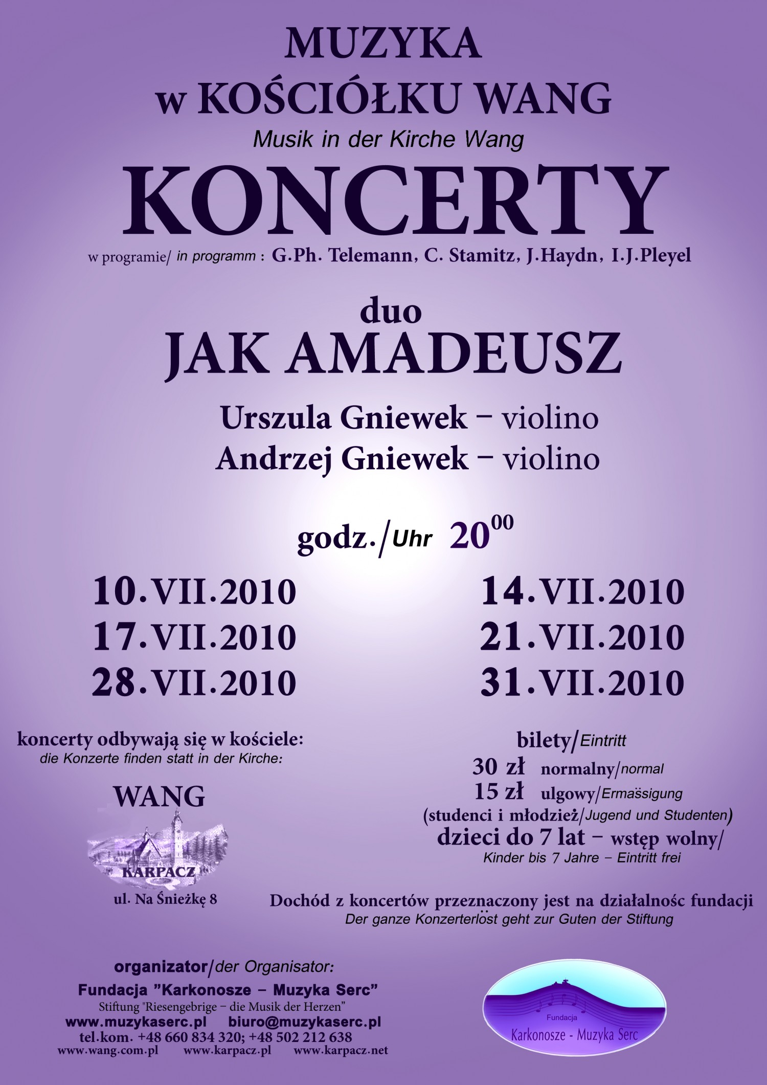 Muzyka w kościółku Wang