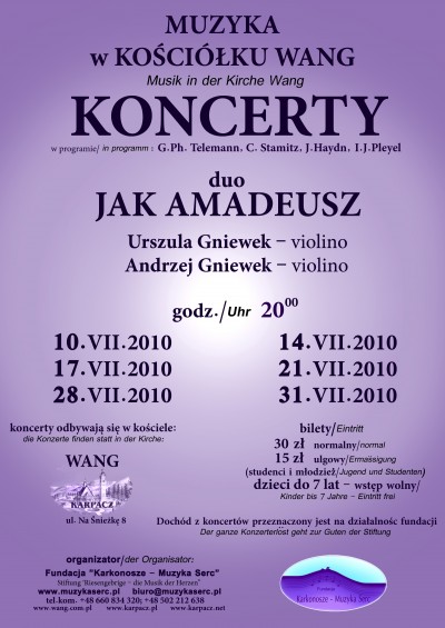 Muzyka w Kościółku Wang