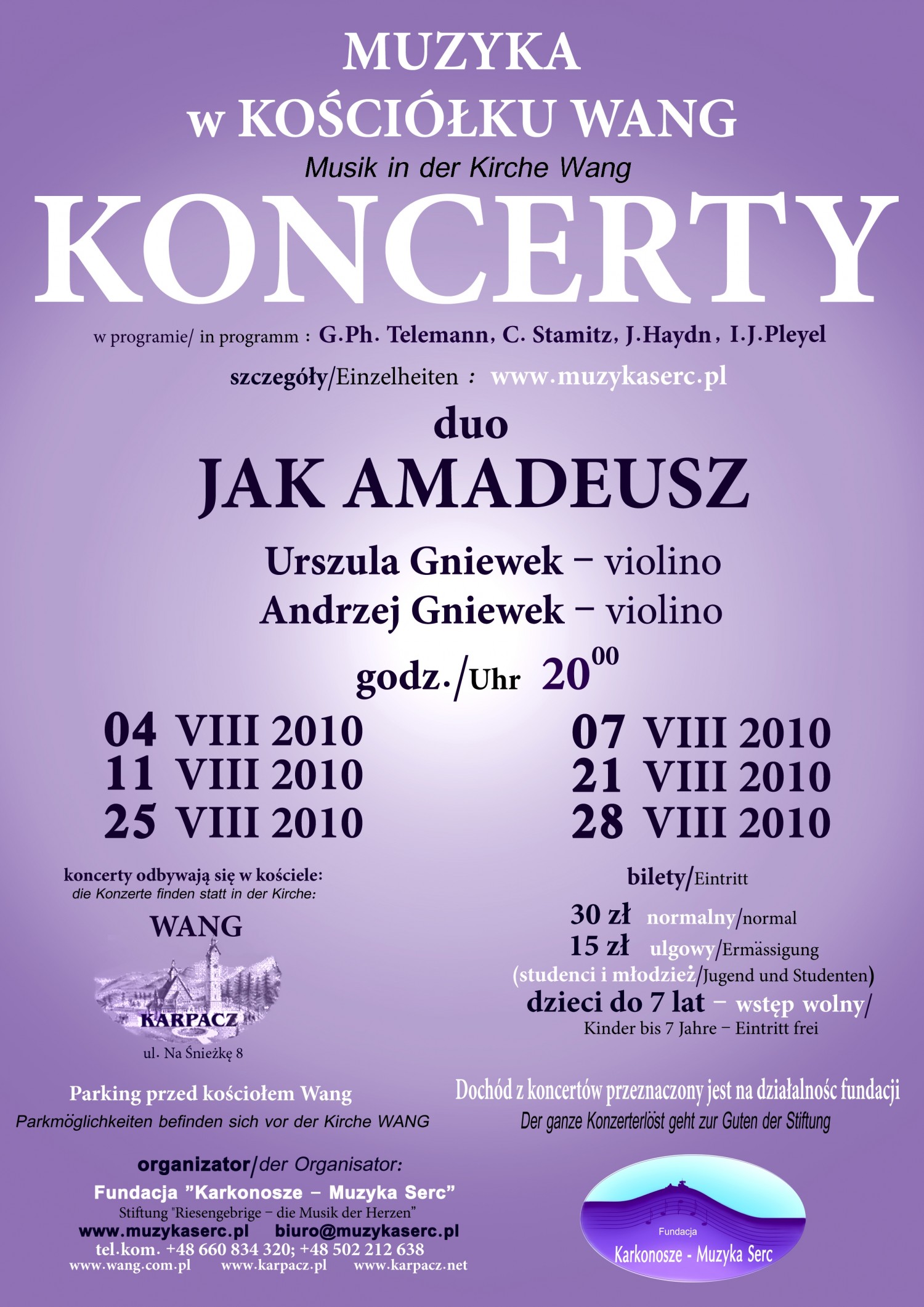 Muzyka w Kościółku Wang