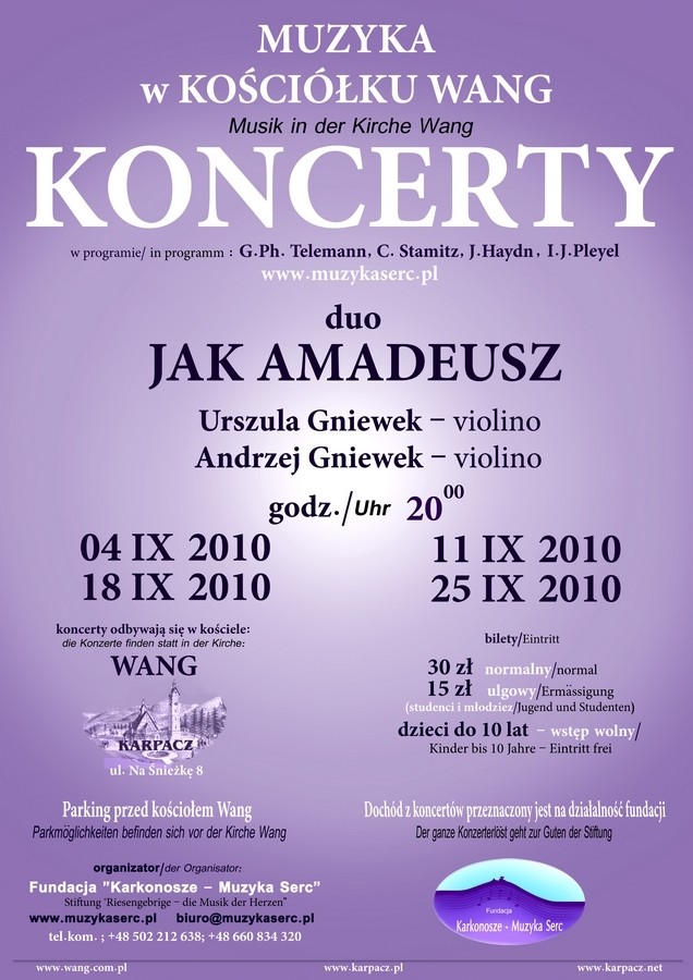 Muzyka w Kościółku Wang