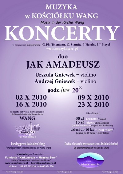 Muzyka w Kościółku Wang