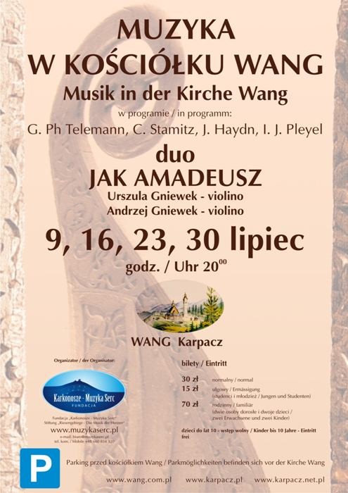 Muzyka w Kościółku Wang