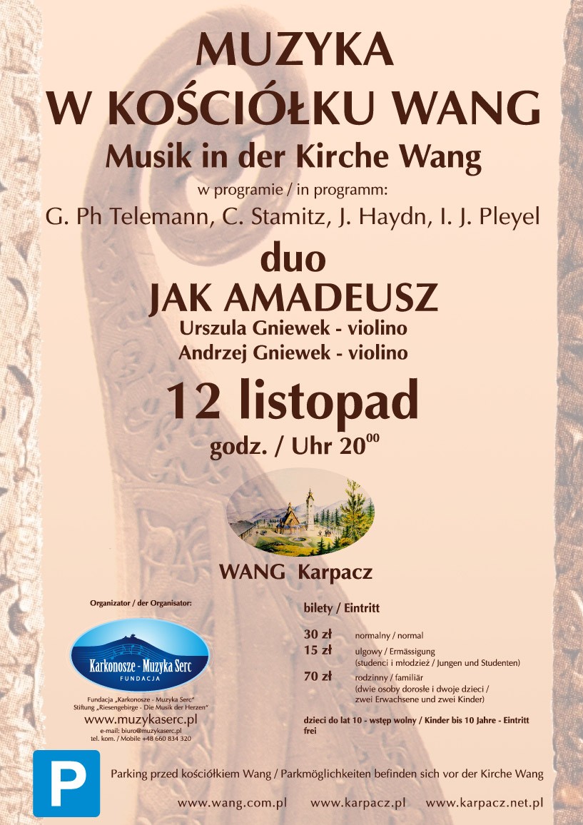 Muzyka w kościółku Wang