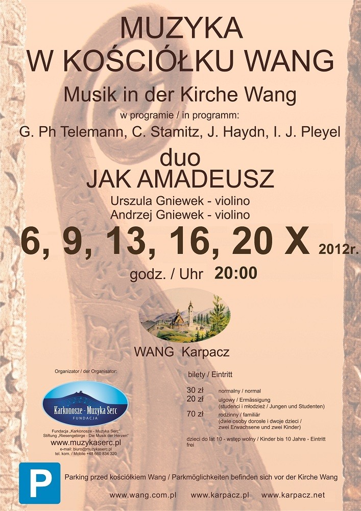 Muzyka w Kościółku WANG