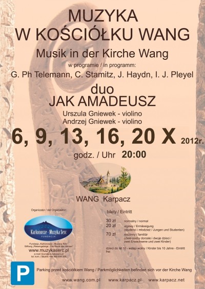 Muzyka w Kościółku WANG