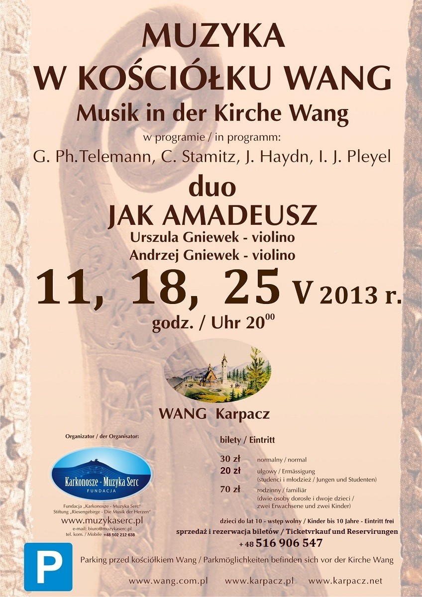 Muzyka w kościółku WANG