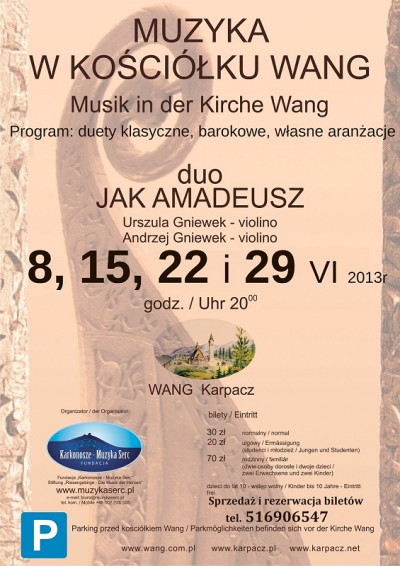 Muzyka w Kościółku Wang