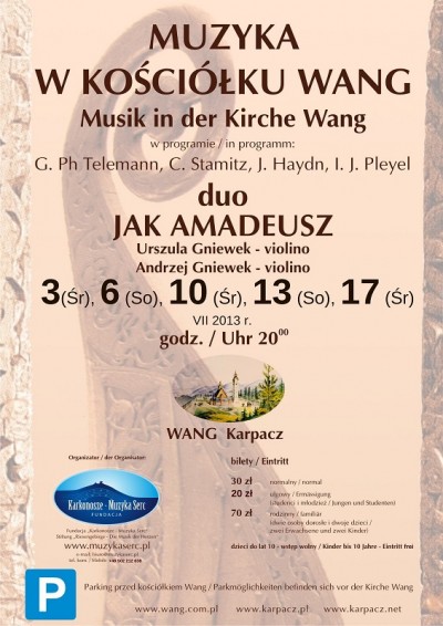 Muzyka w Kościółku Wang