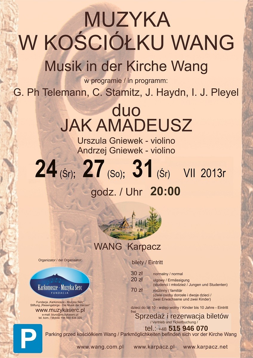 Muzyka w Kościółku Wang