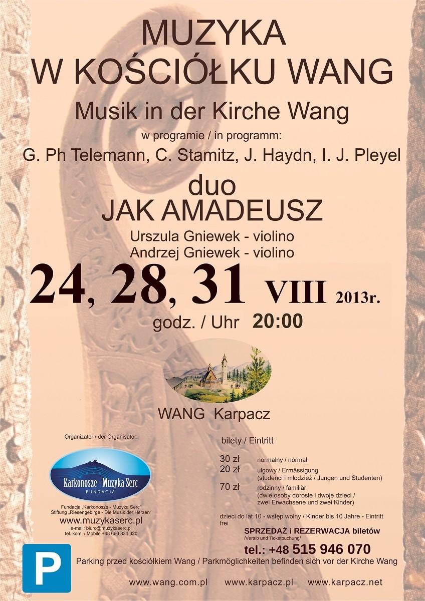 Muzyka w Kościółku Wang