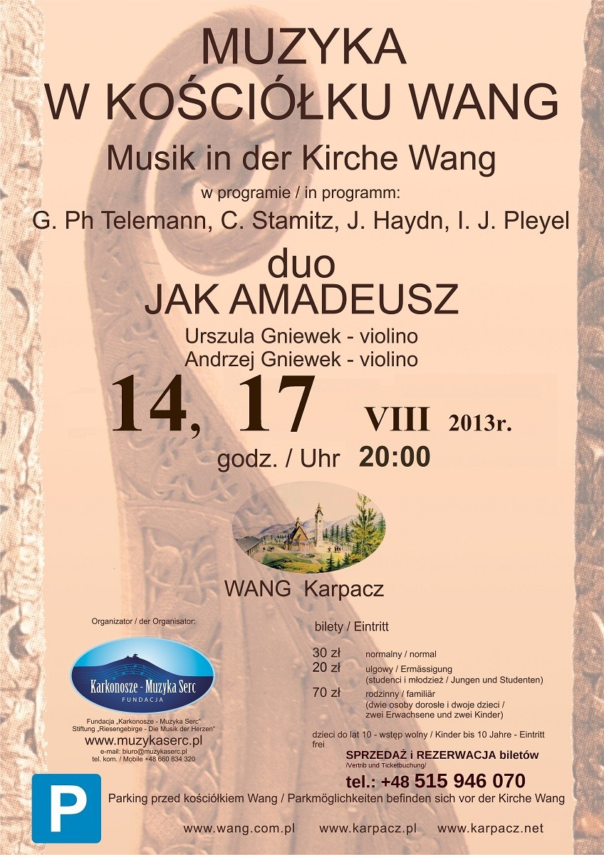 Muzyka w Kościółku Wang