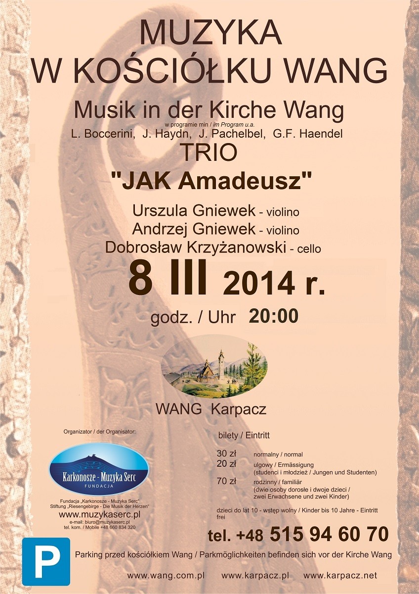 Muzyka w Kościółku Wang 