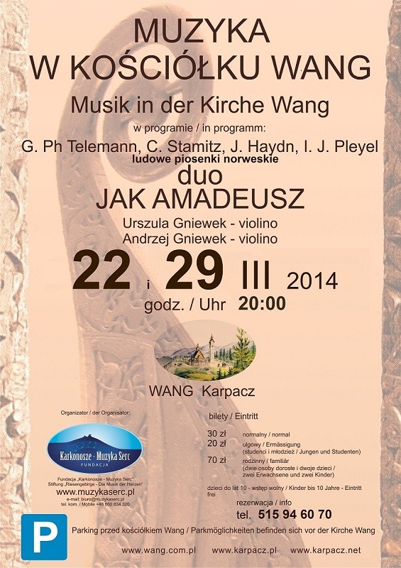 Muzyka w Kościółku Wang